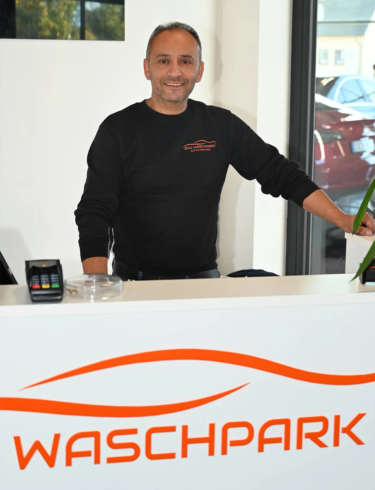 Erkan Akgedik, Inhaber des Eko Waschparks